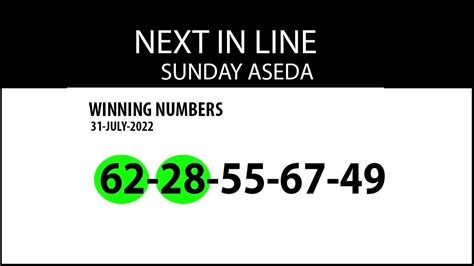 aseda lottery|NLA .